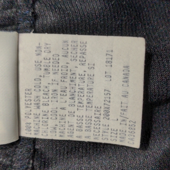 Vintage Sears Kids Elastic Waistband Slit Detail Black Skirt - Picture 4 of 5